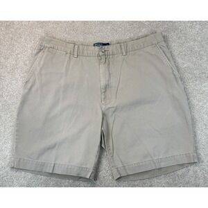 Polo Ralph Lauren Prospect Shorts Men's 40 Tan Preppy Twill Chino Logo 9" Inseam